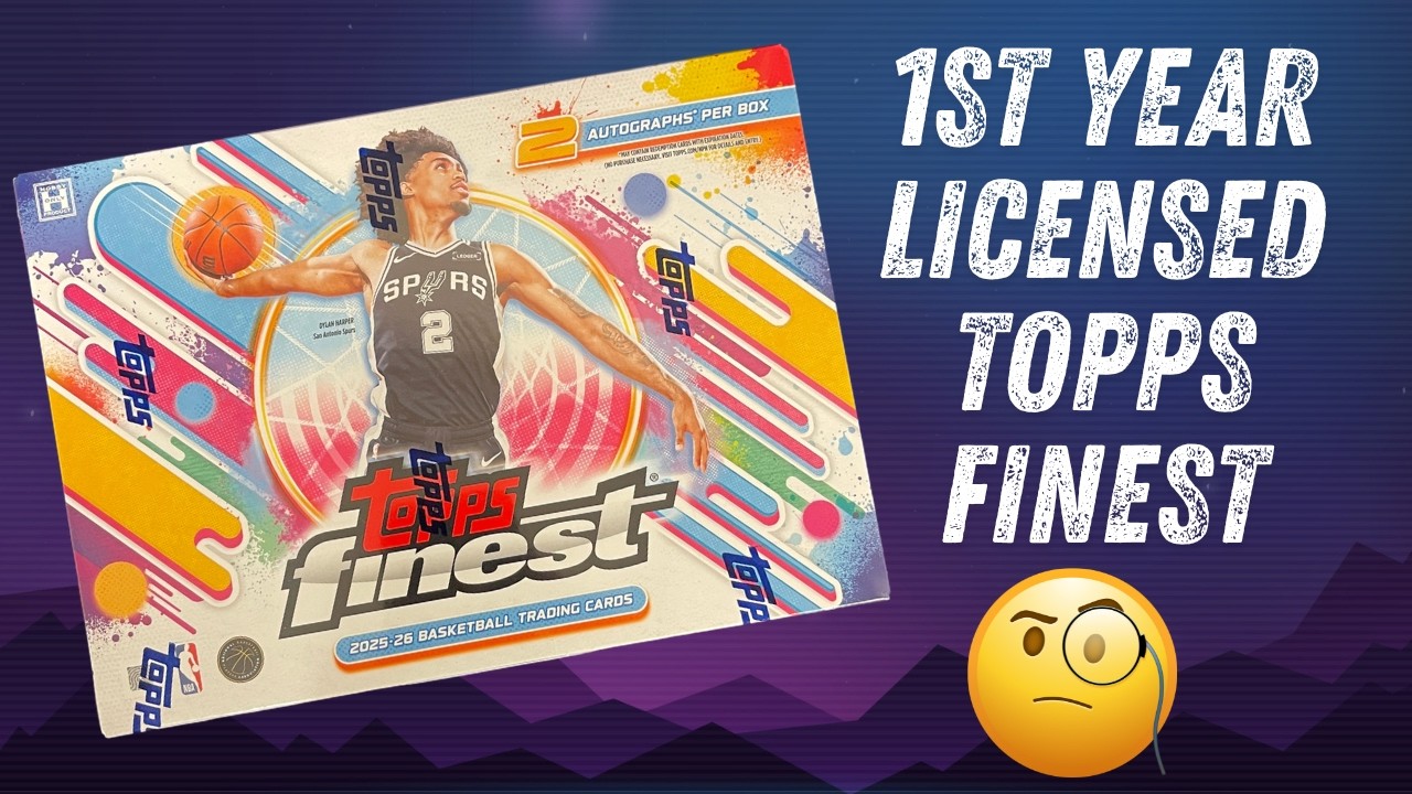 Topps Finest Basketball Box Opening - Two Autographs Pulled!