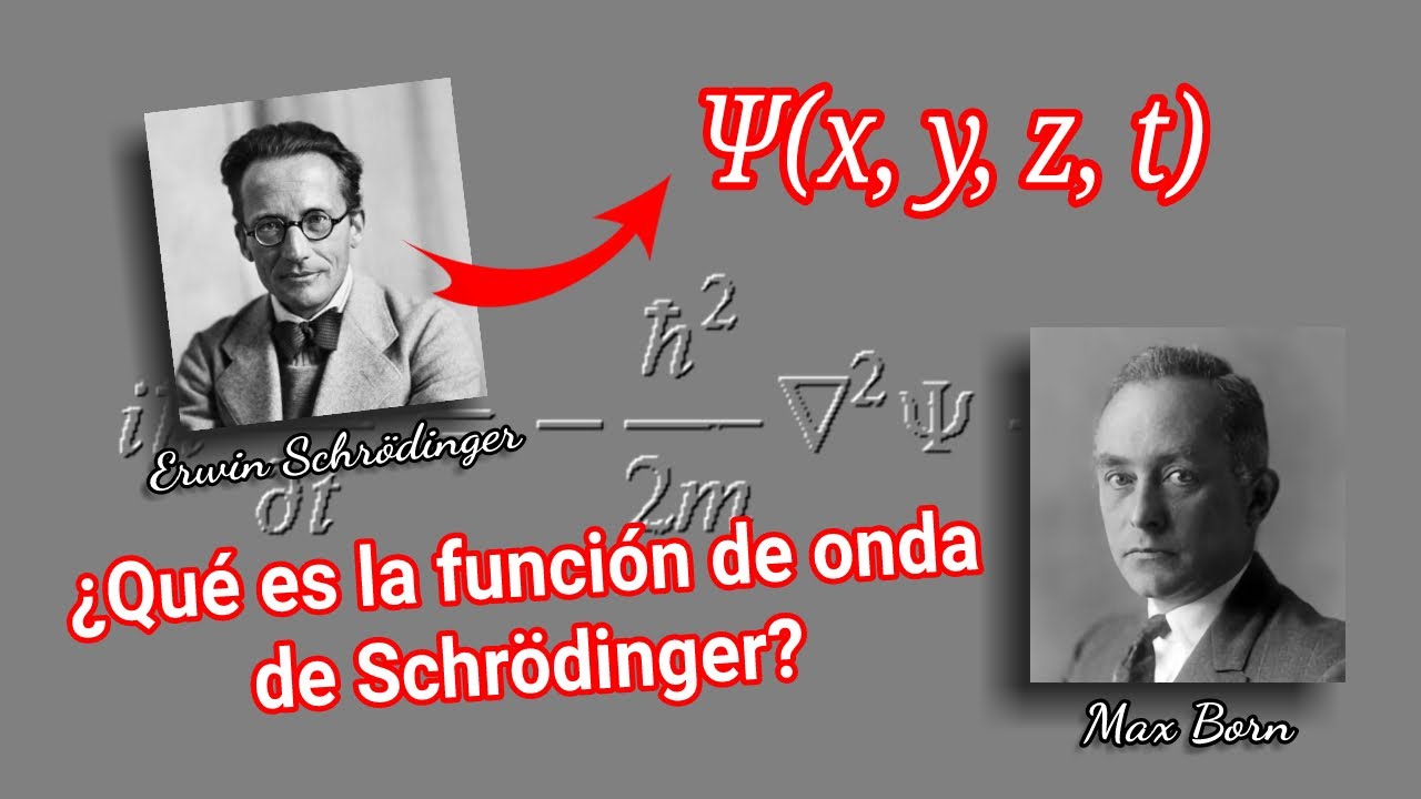 &iquest;Qu&eacute; es la funci&oacute;n de onda de Schr&ouml;dinger?