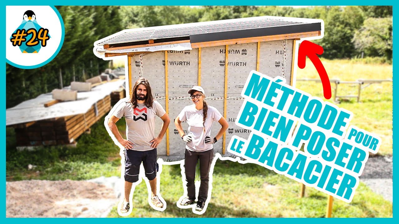 Comment poser du bac acier pour le toit d'un abri de jardin ? - LPMDP #24