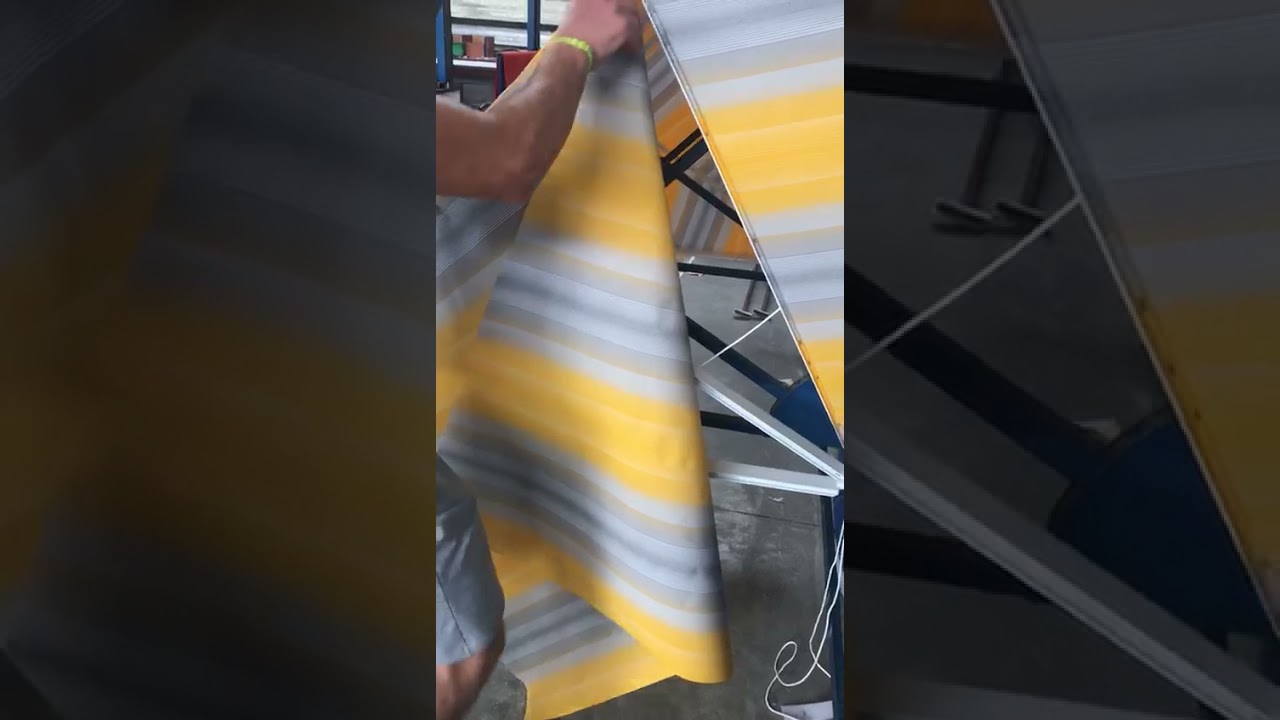 Video istruzioni cambio telo tenda cappottina