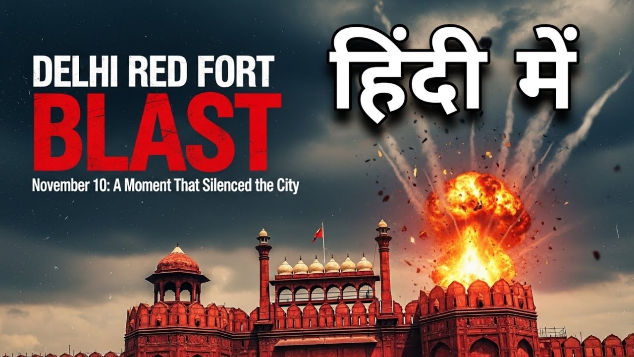 Red Fort Blast 2025: Deadly Explosion Shocks Delhi | 8 Killed, 20+ Injured | What Really Happened?