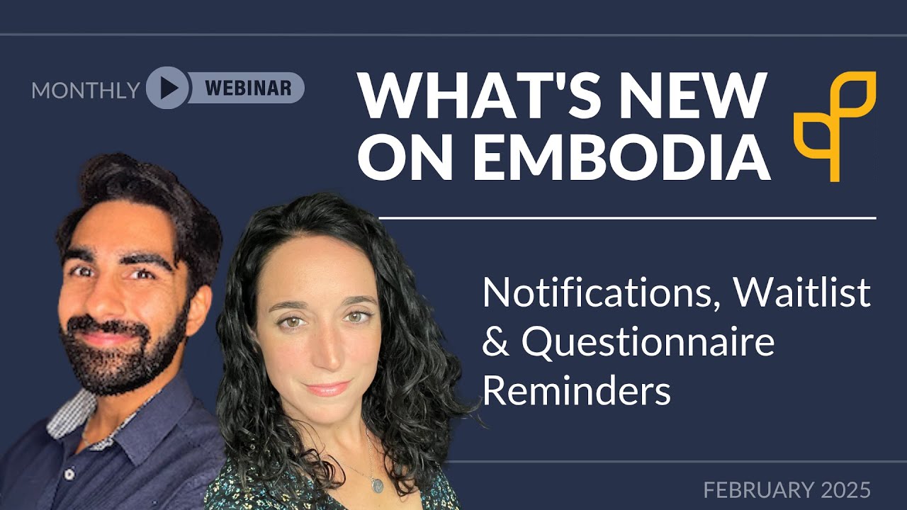 What's New on Embodia - February 2025