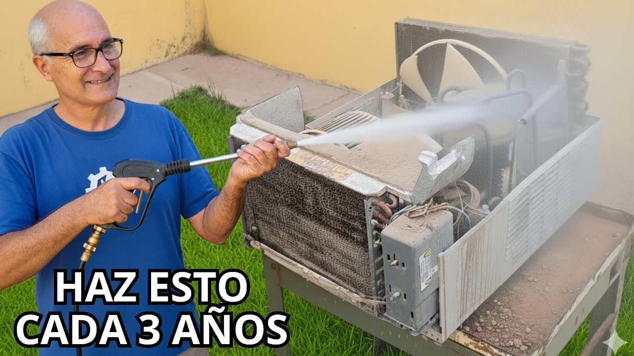 Correcto Mantenimiento y LIMPIEZA de Aire Acondicionado de Ventana