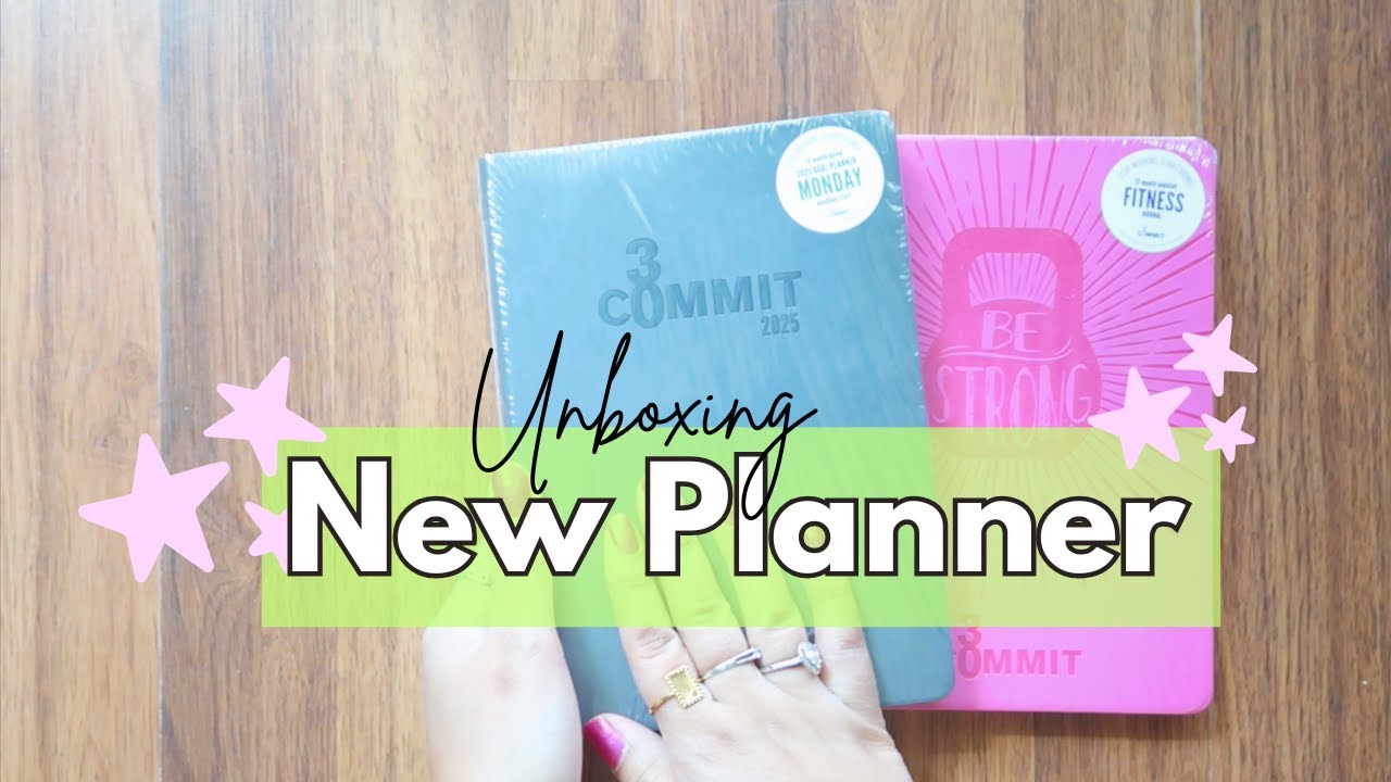 New Planner Unboxing! Commit30 + GIVEAWAY **CLOSED**#plannercommunity