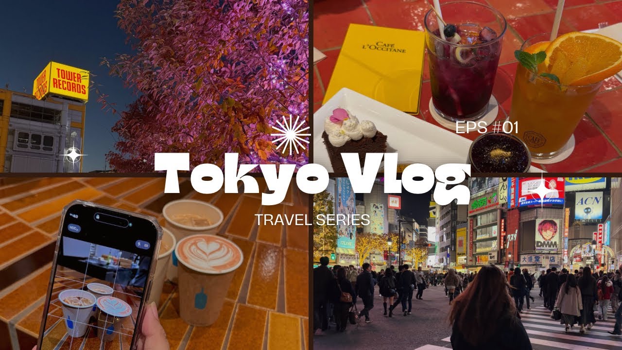 Landed in Tokyo 🇯🇵 | First Day in Shibuya, Eats & Donki/GU Haul 