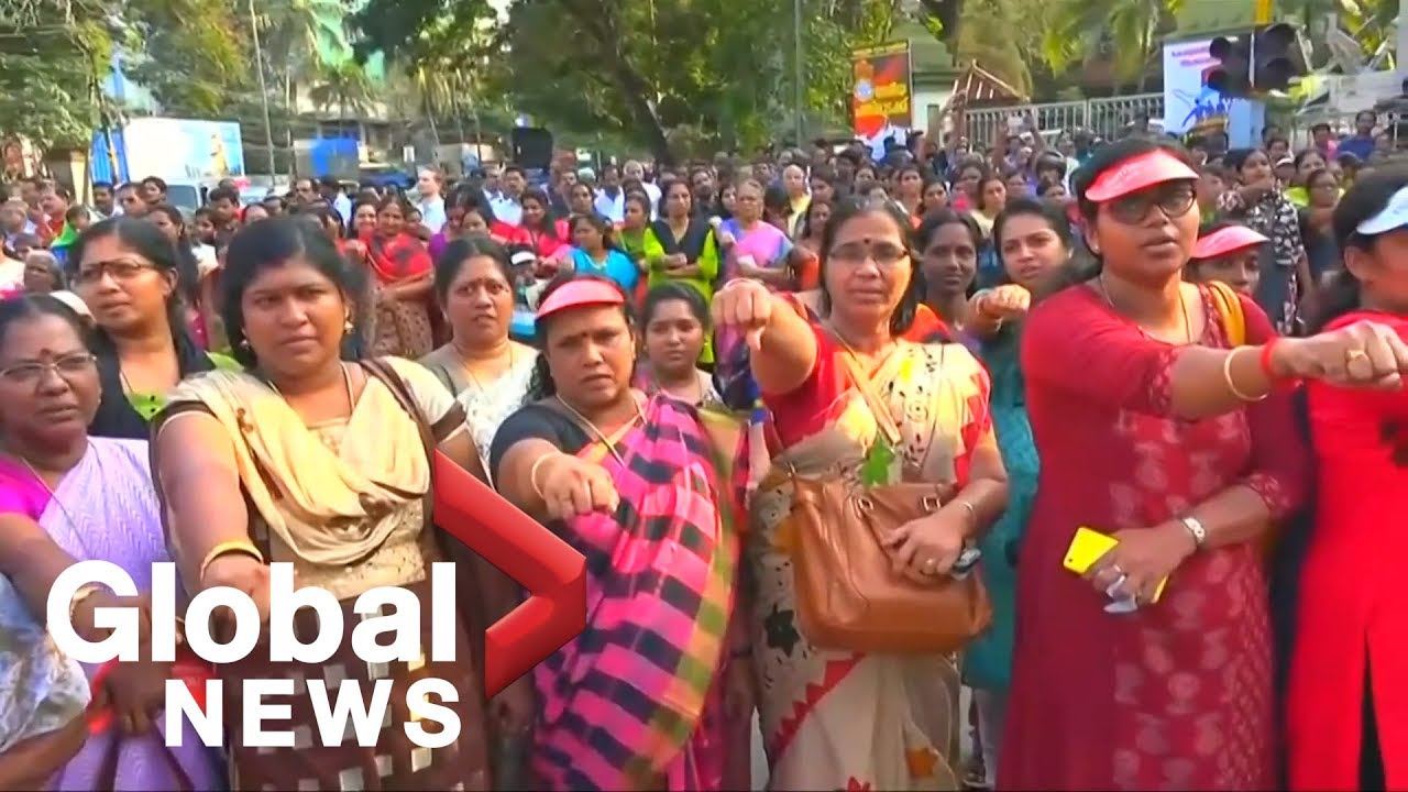 Tens of thousands of women in India form 