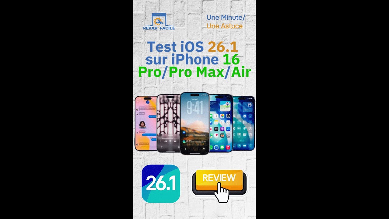 Faut-il mettre &agrave; jour votre iPhone ? iOS 26.1 expliqu&eacute; ! 🔧
