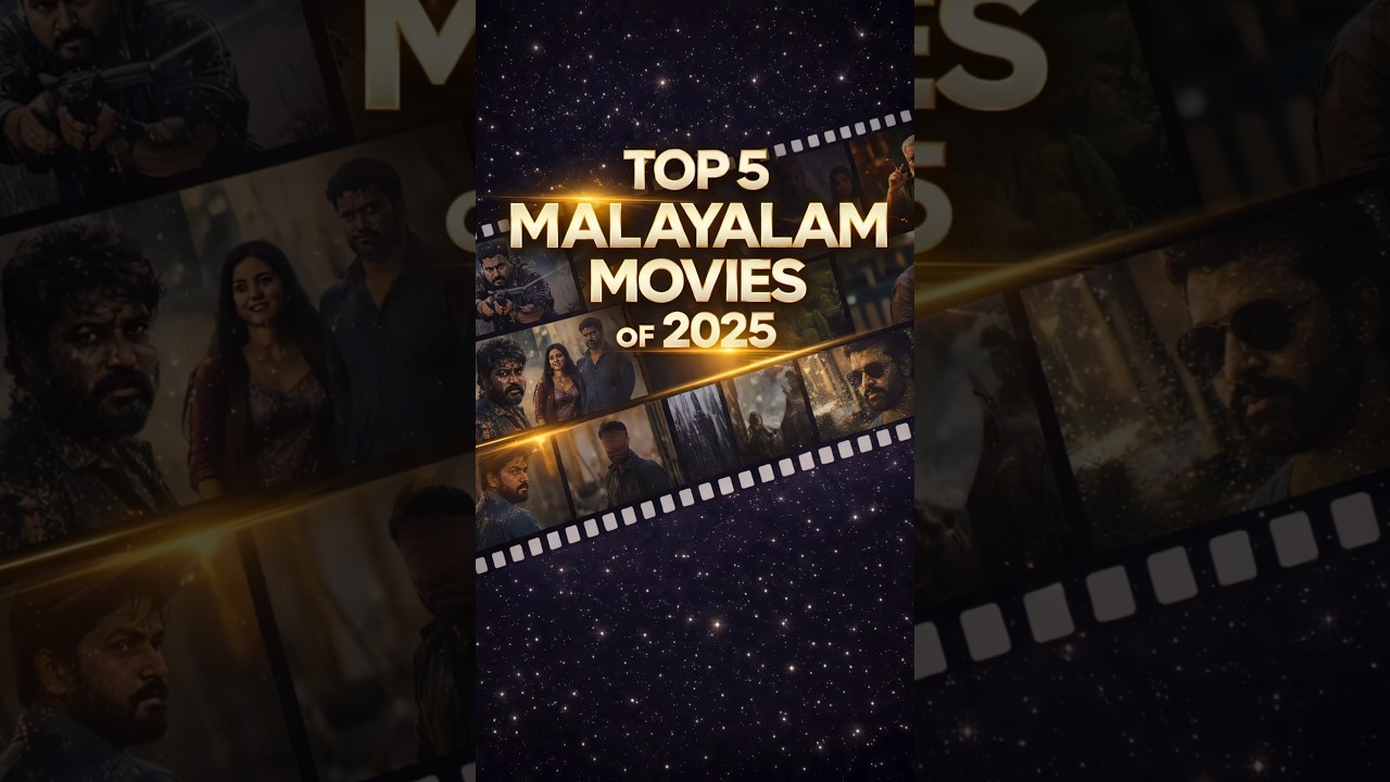 top 5 malayalam movies of 2025 🎬 