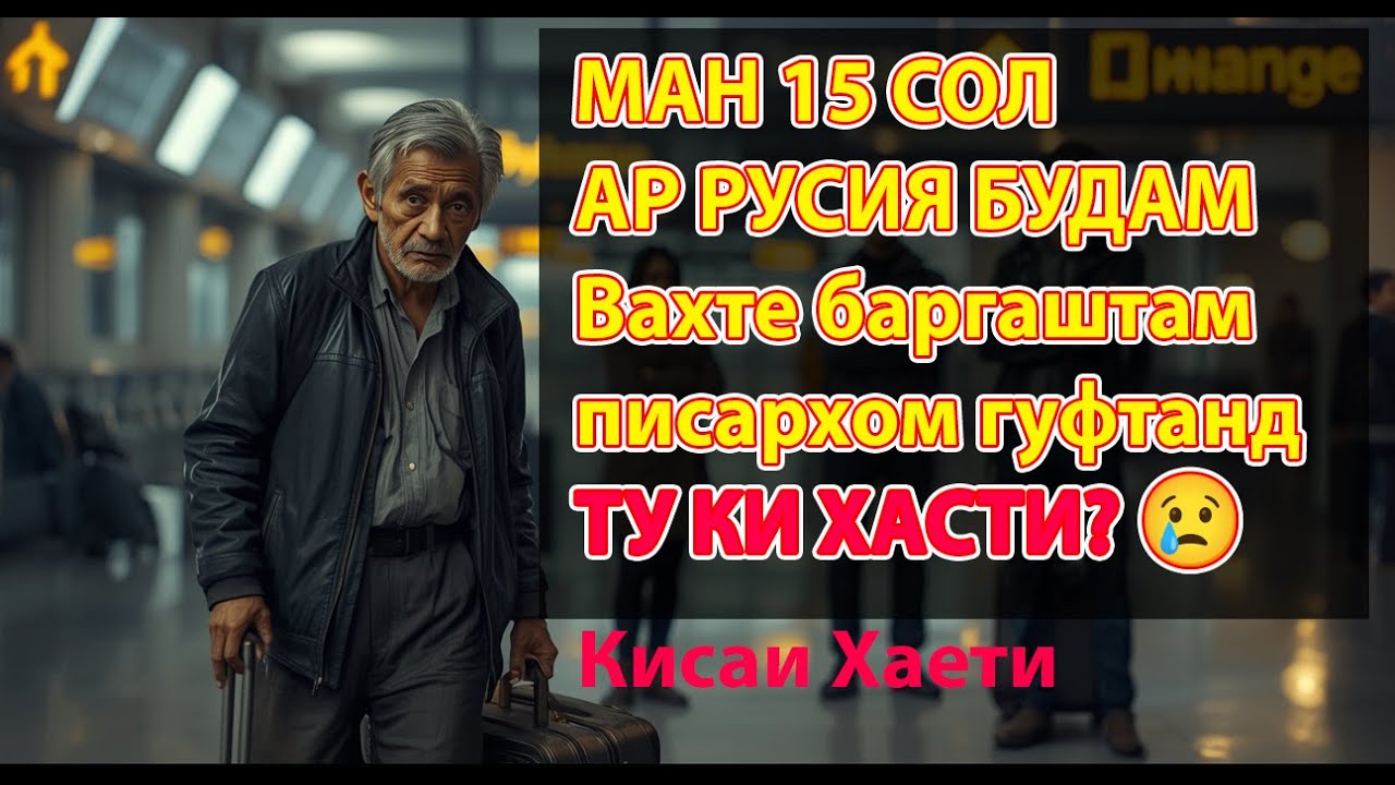 Киссаи гарибе ки 15 сол бар нагашт, аз  занаш кудакаш монд | Кисса аламовар