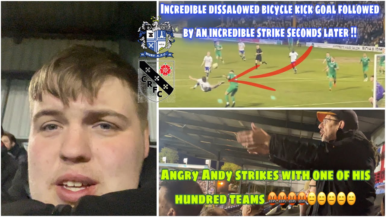 Bury 1-0 Charnock Richard Matchday vlog *Cherera Wondergoal seals the tie for Shakers*