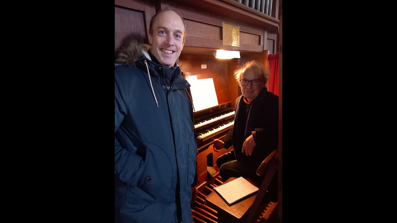 New solo organ work: workshopping registers and registrations with Henry