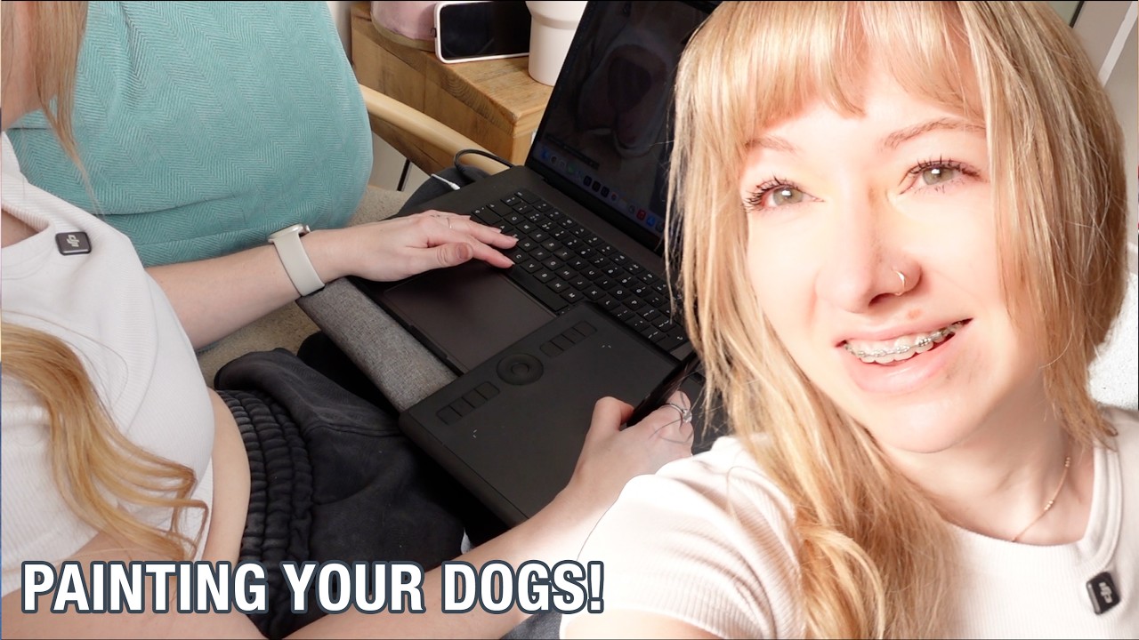 I Don't Know What's Wrong With Me... Morning routine, Painting Your Dogs!