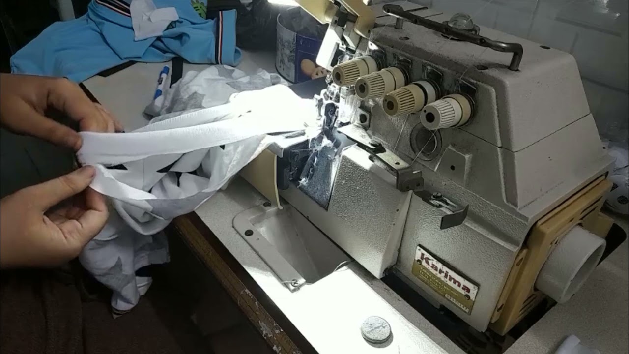 KỸ THUẬT MAY ÁO THUN CỔ TRÒN THẬT ĐỀU, ĐẸP | How to a sew tshirt