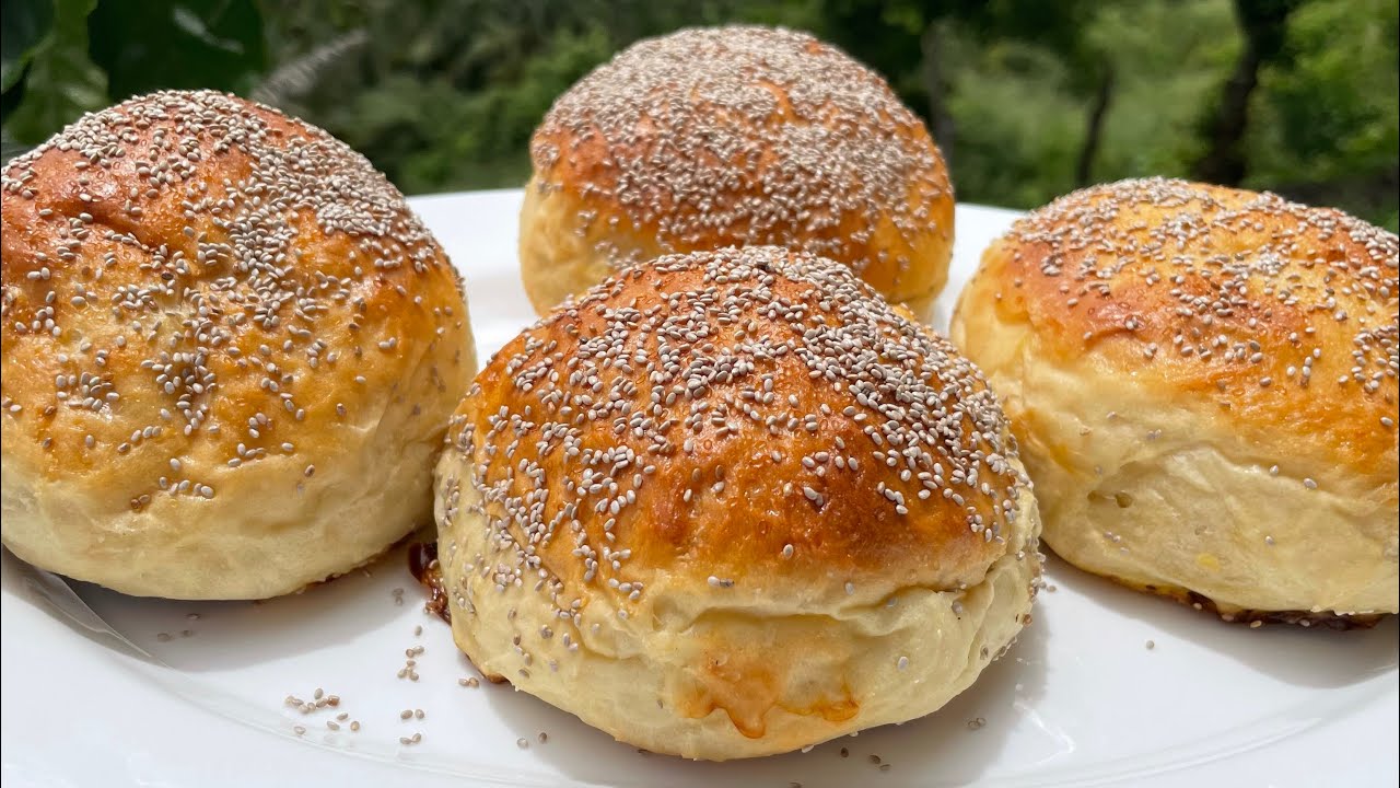 Pan de Hamburguesas con Masa Madre, Burger Buns paso a paso