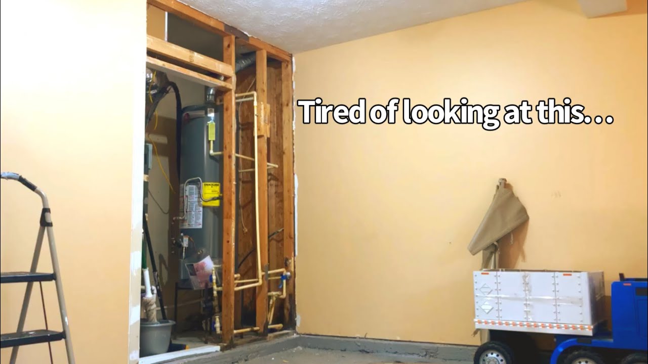 6-Day Garage Transformation : Drywall , Paint , and Clean. From Eye Sore to Satisfaction 