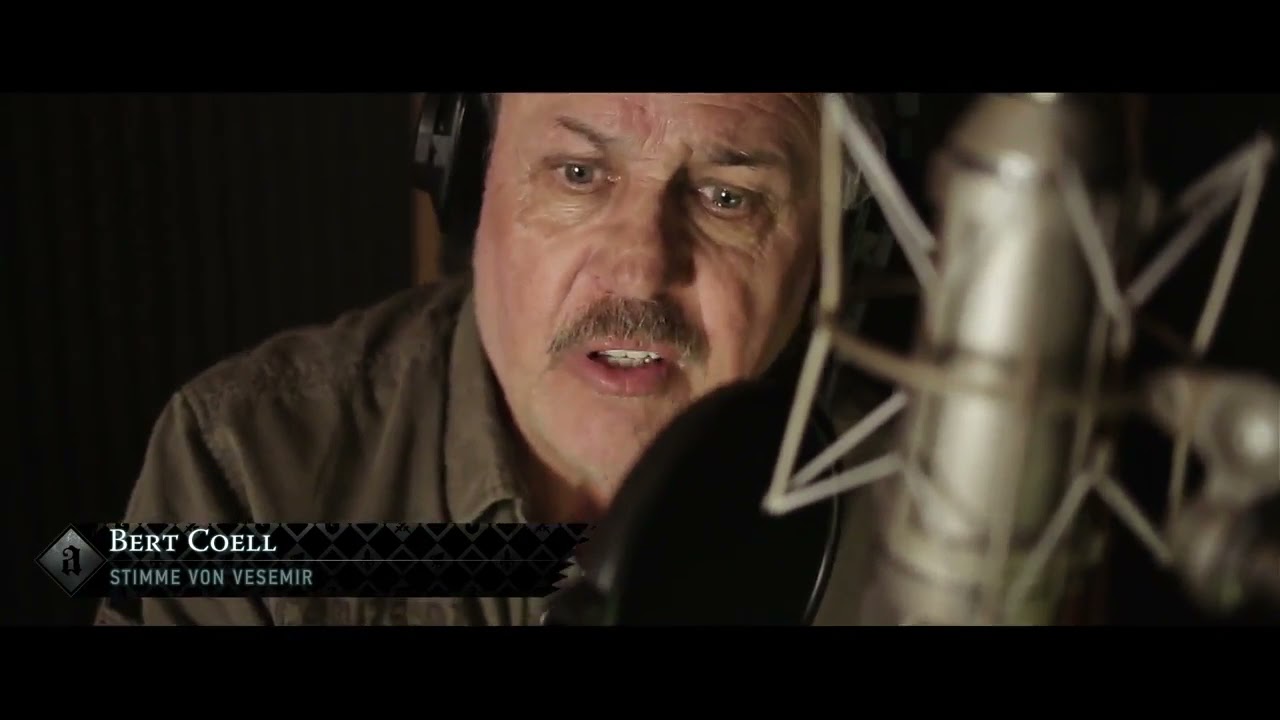 The Witcher 3 Wild Hunt - Making of der deutschen Sprachaufnamen