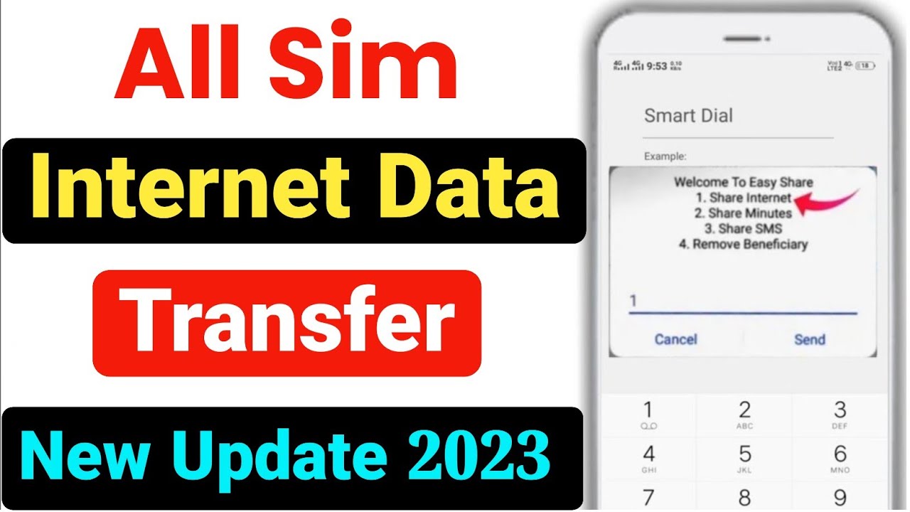 How to transfer internet data to another mobile | MB transfer kaise kare | Airtel to Airtel