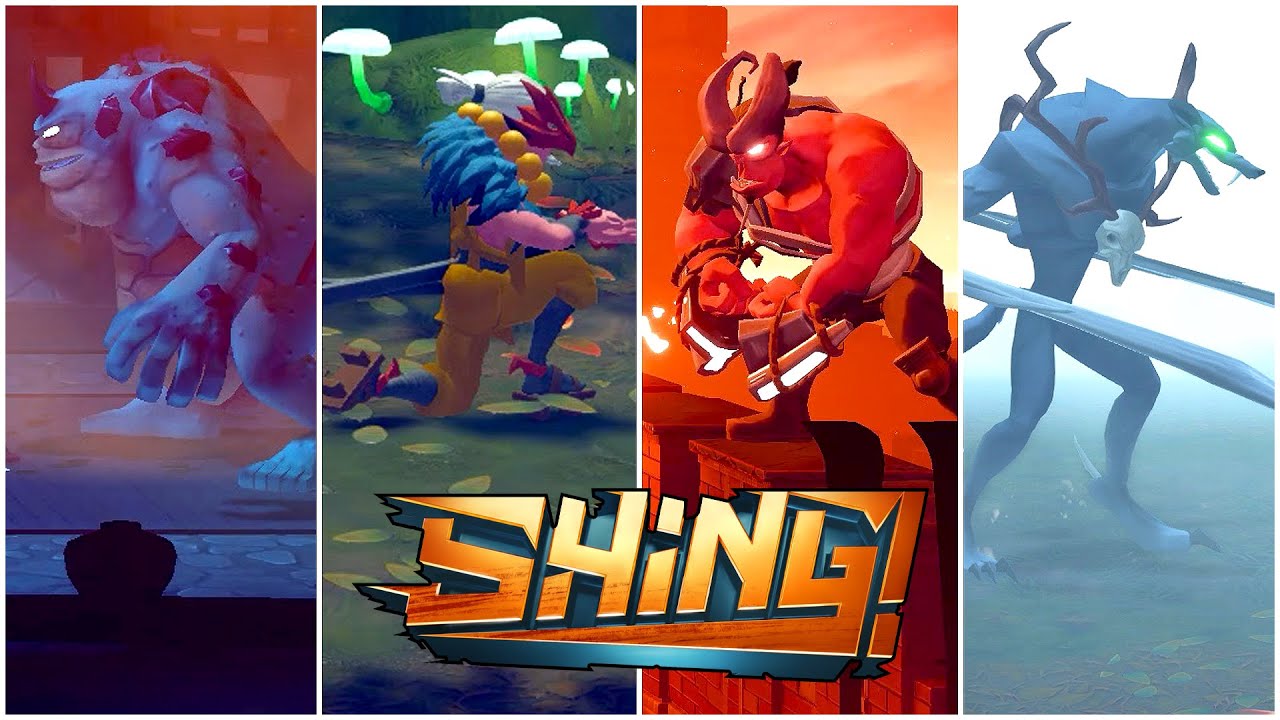 SHING! - All Boss Fights, All ENDINGS, & Credits (PS4 PRO)