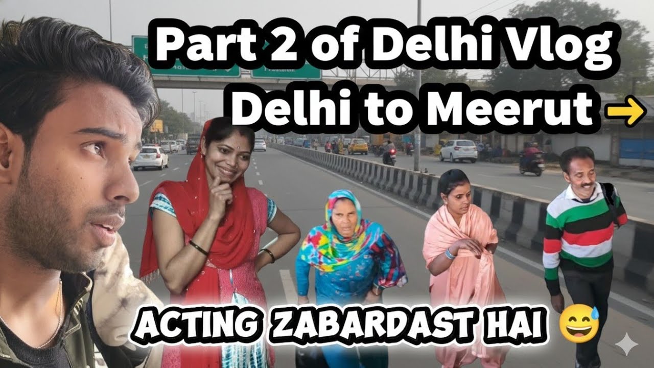 #part2 of Delhi Vlog || Finally Home! ❤️ Emotional Family Reunion in Delhi + Meerut Metro Journey