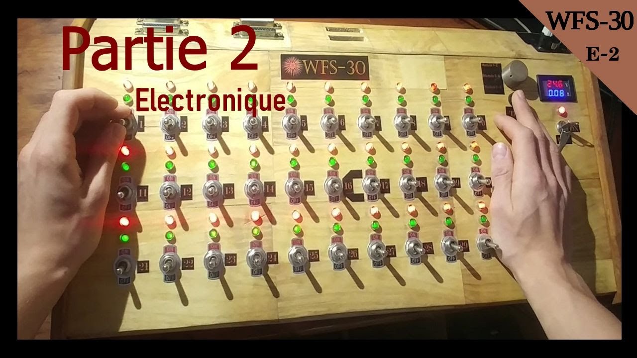 Je termine ma table pyrotechnique ! Episode 2