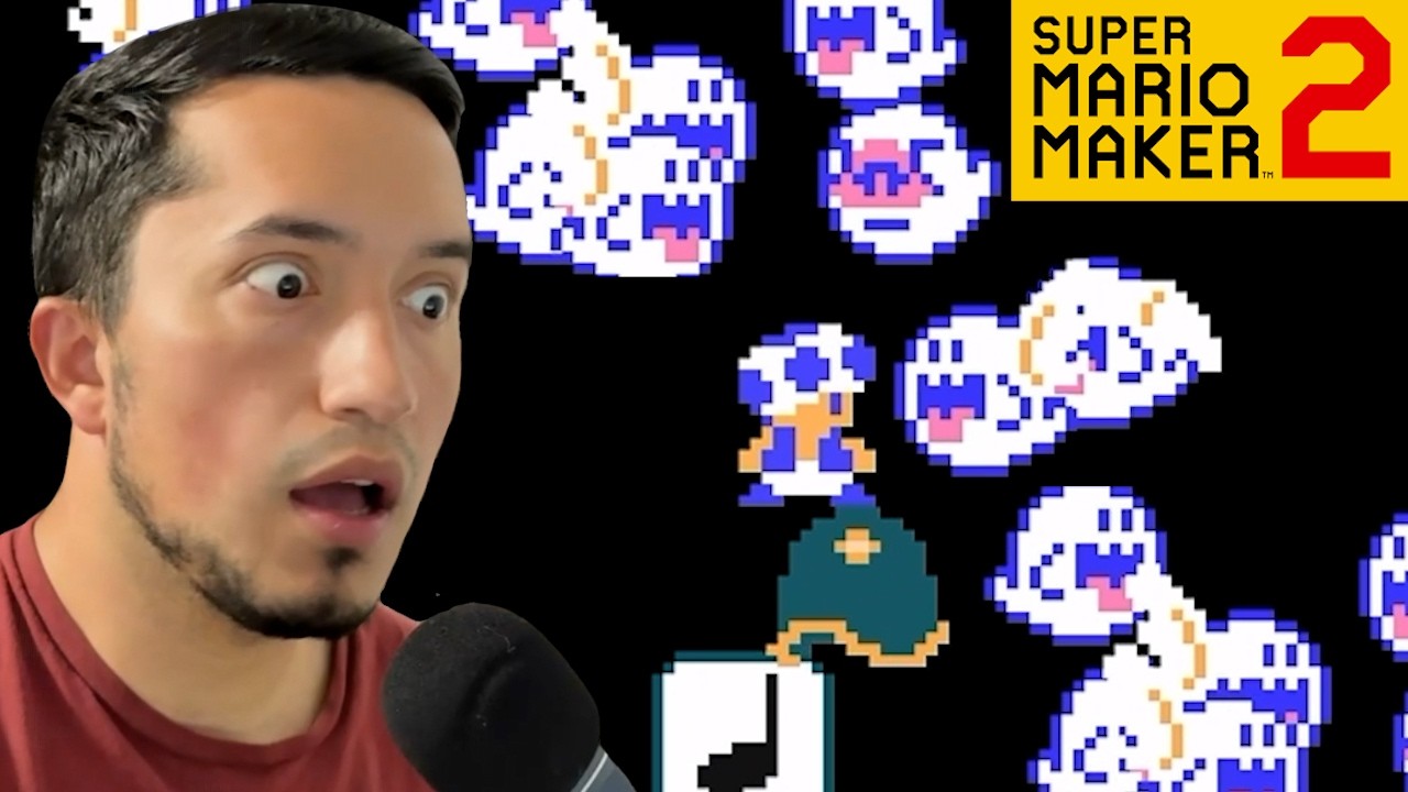 DON'T MOVE and you WIN!! | Expert NO CHECKPOINT Challenge!! (Super Mario Maker 2)
