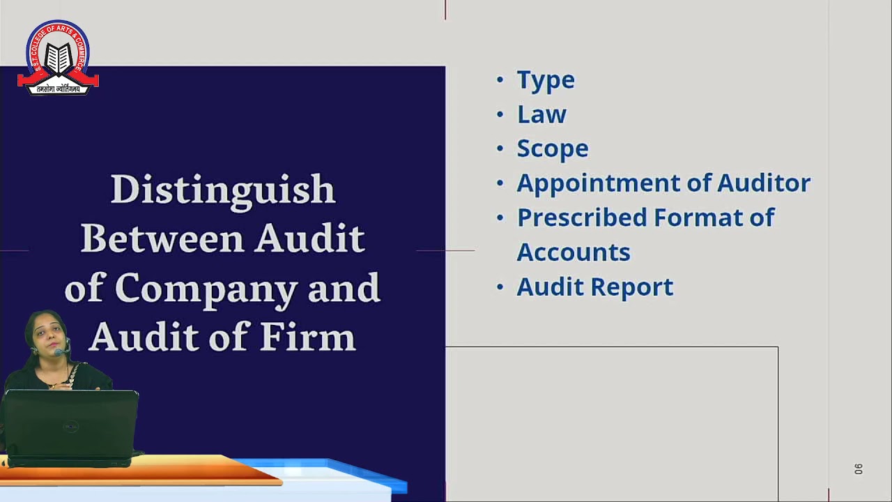 Types of Audit | Auditing | TYBCBI - Sem 5 | SST College