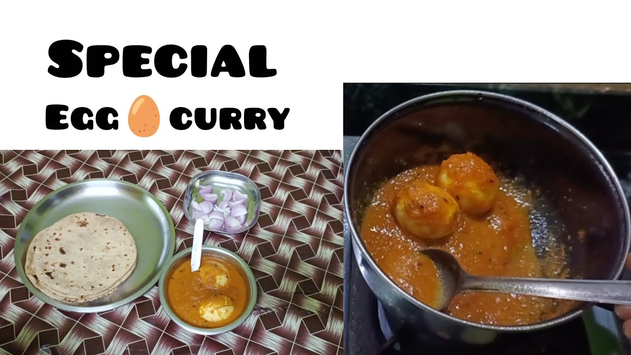 Special Egg🥚curry #food 