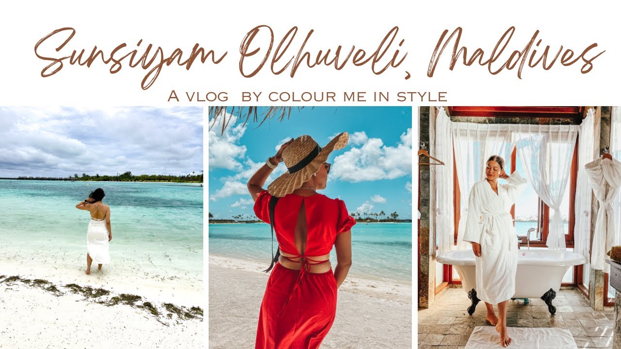 Sunsiyam Olhuveli Maldives Vlog  Part 1 | Water Villa Room Tour| Resort review| Full board package