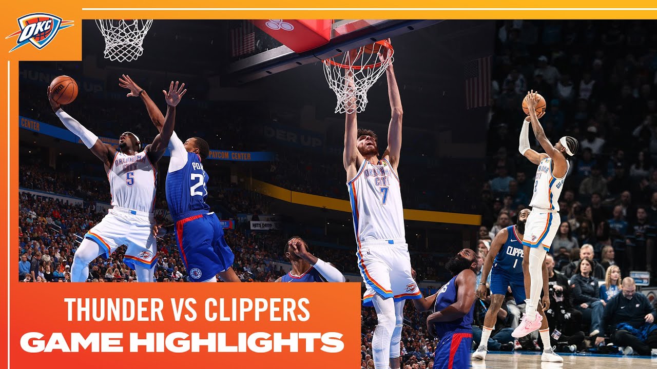 OKC Thunder vs Los Angeles Clippers | Game Highlights | December 21, 2023