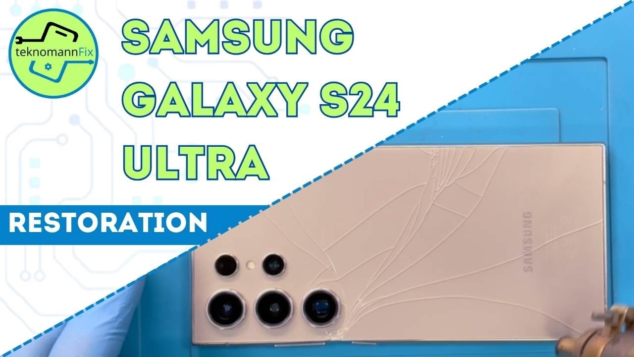 Ремонт Samsung Galaxy S24 Ultra #samsung #разбился #ремонт