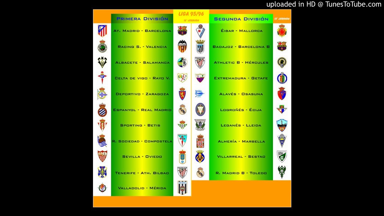 Carrusel Deportivo - Jornada 16 Liga 9596 - 2ª Parte
