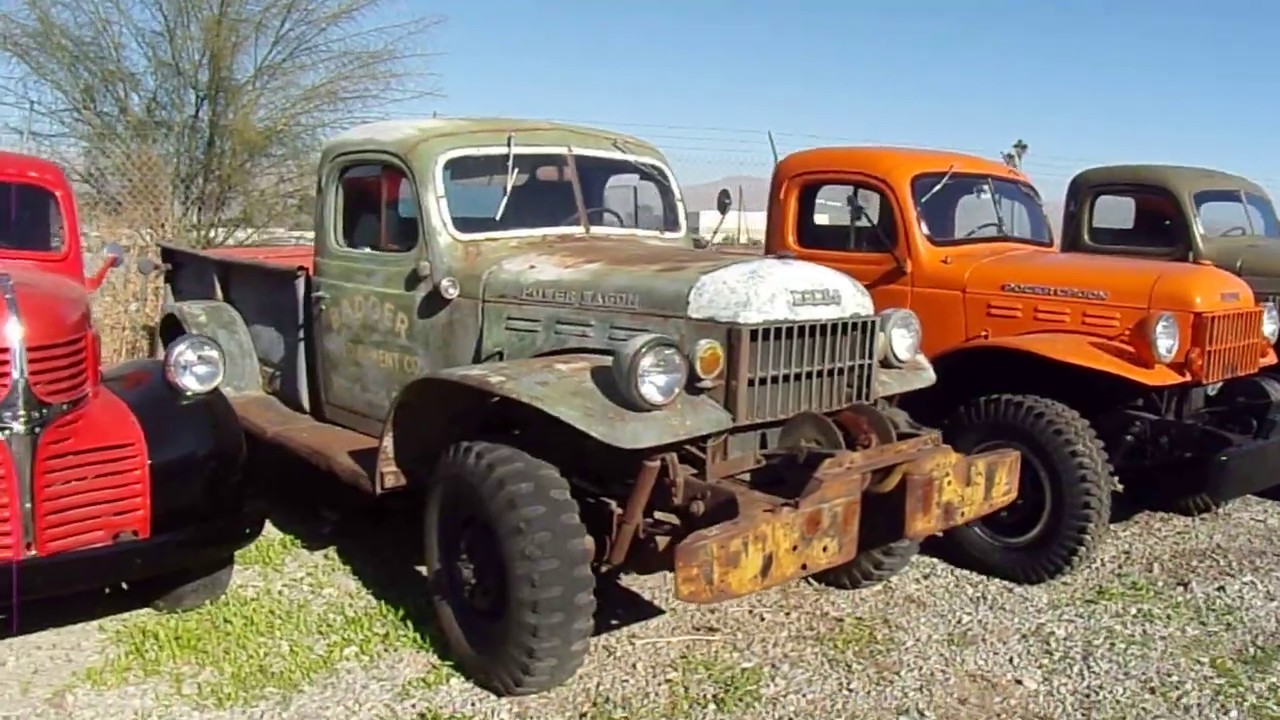 Old Dodge 4x4 trucks for sale, Power Wagons