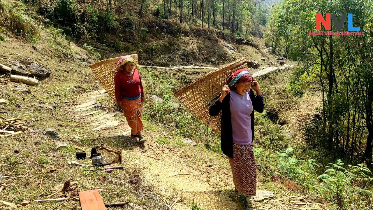 Rural Life In Nepal | Countryside Daily Life | Pahadi Lifestyles Vlog In Nepal | Nepali Village Life