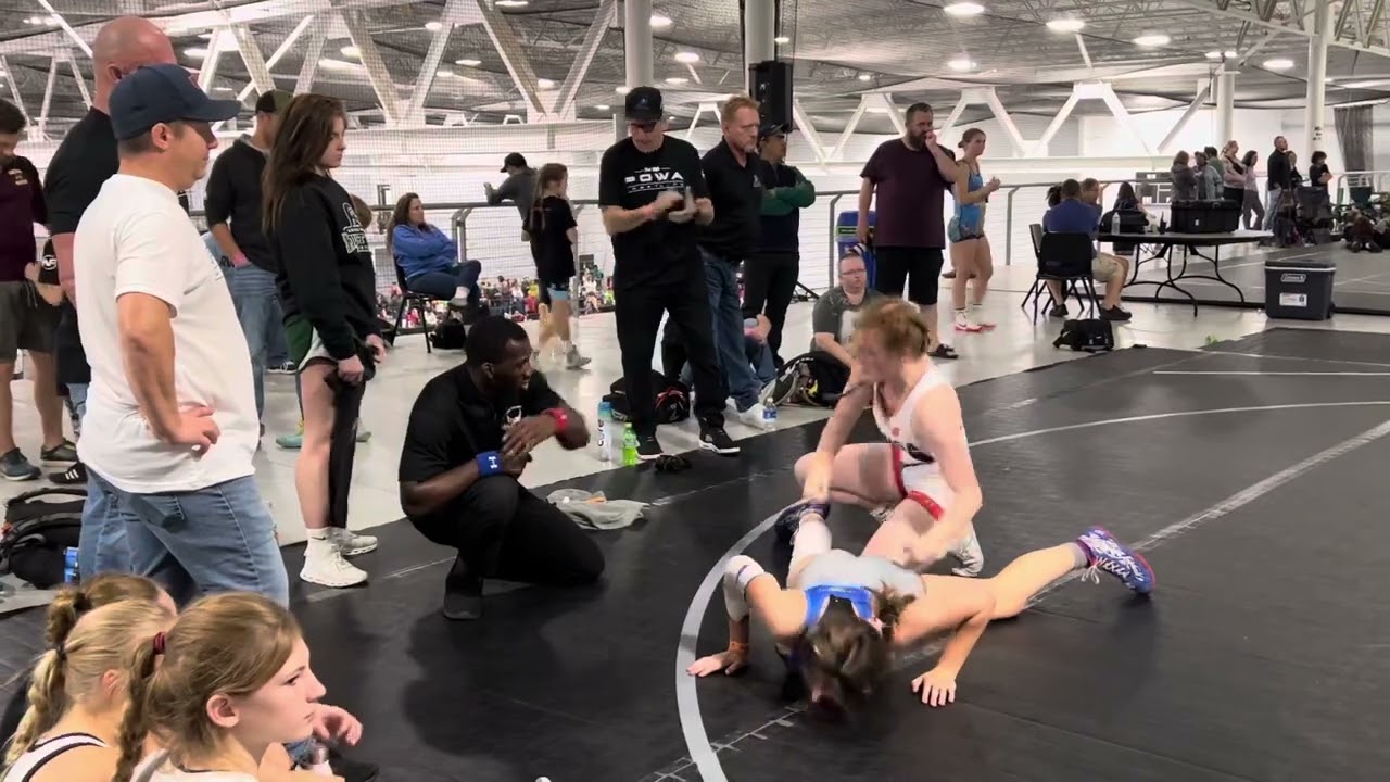 2023 Columbus Day Duals with POWA-Kendall Bibla 145lbs