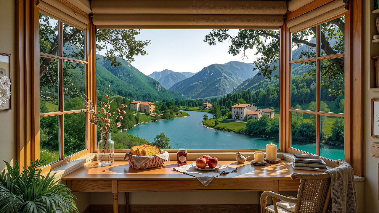Melodious Jazz In The Morning Cabin Space To Relax - Smooth Jazz Melodies To Start A New Week