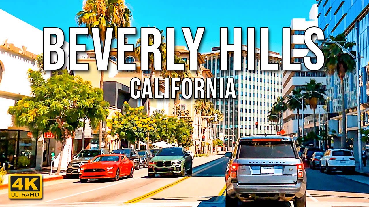 Downtown Beverly Hills Drive [4K] | Driving Around Beverly Hills | Rodeo Drive | Los Angeles