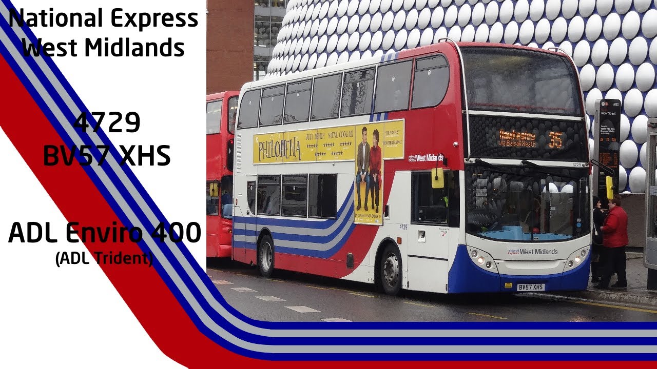 NXWM 4729 BV57 XHS ADL Enviro 400 ZF