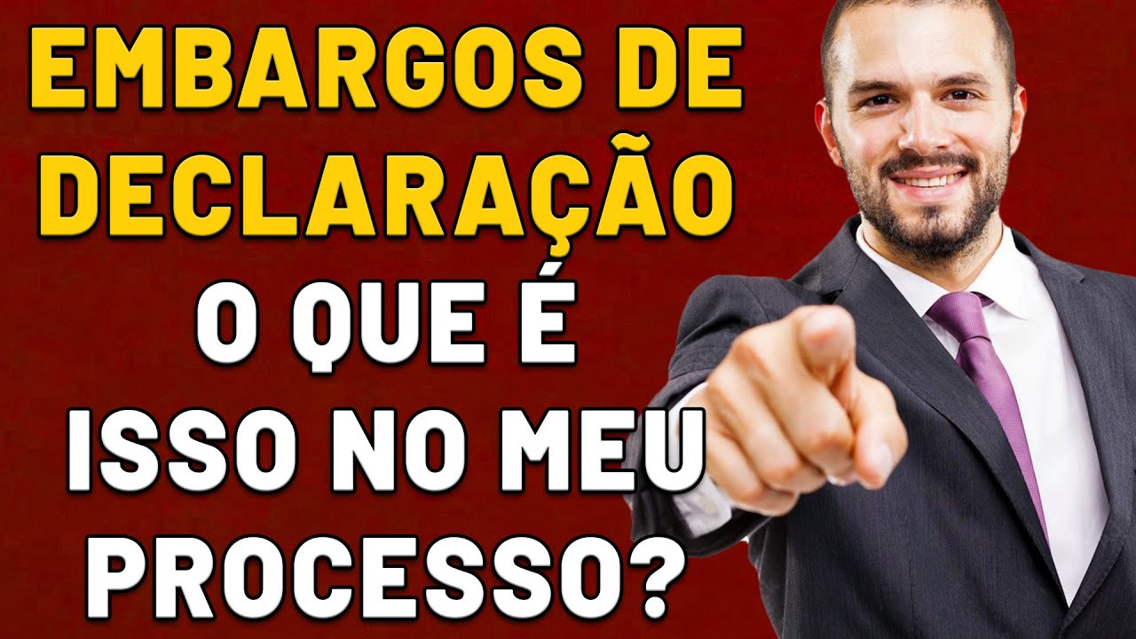 ⛔JUNTADA DE EMBARGOS DE DECLARAÇÃO - O QUE SIGNIFICA EMBARGOS DE DECLARAÇÃO NO MEU PROCESSO? DEMORA?