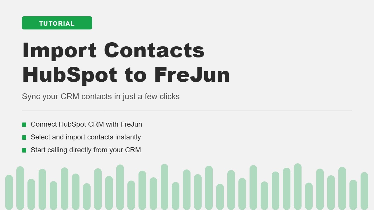 FreJun + HubSpot Integration: Call, Log & Sync in One Click