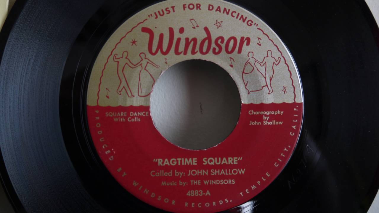 Square, Round & Line Dancing (196?) - Windsor Recordings / Swinging Square / Scope 45 RPM