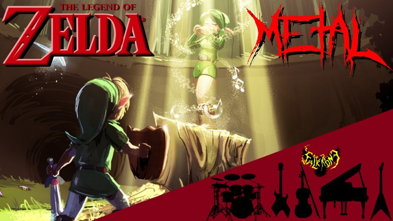 The Legend of Zelda - Lost Woods / Saria's Song 【Intense Symphonic Metal Cover】