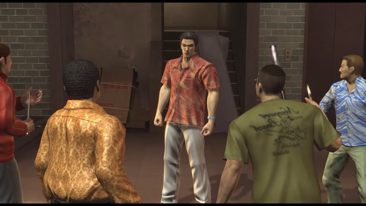 Yakuza 3 Remastered - Tamashiro Family 1 Long Battle  (No: Damage, EQ, WP, Low Heath) Legend
