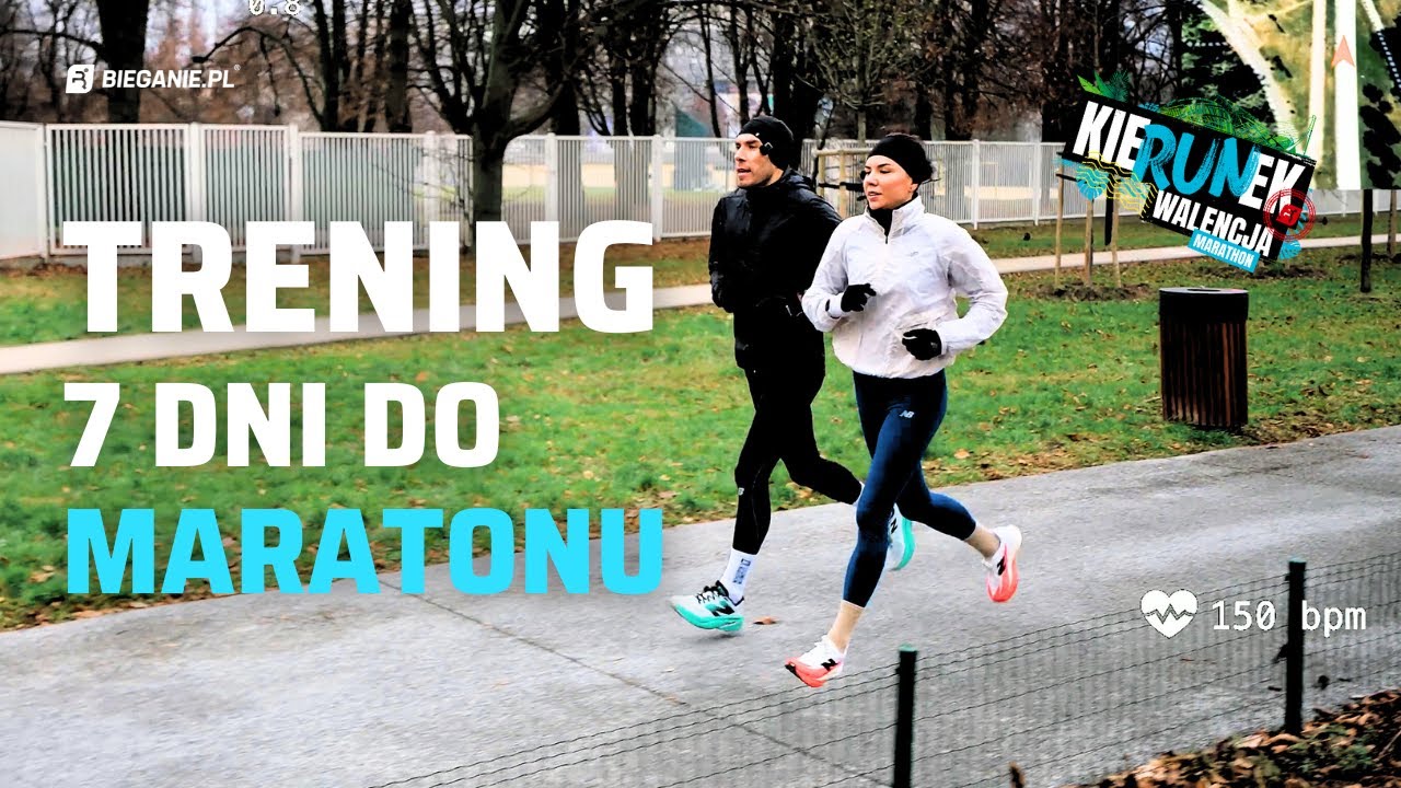Trening 7 dni do maratonu w Walencji | Joanna Jóźwik i Bartek Falkowski