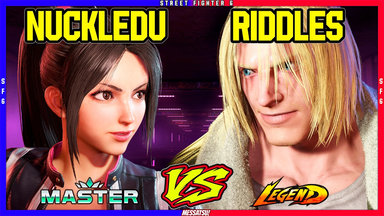SF6 NuckleDu (Mai) VS Riddles (Terry)💥Messatsu!💥スト6💥Street fighter 6