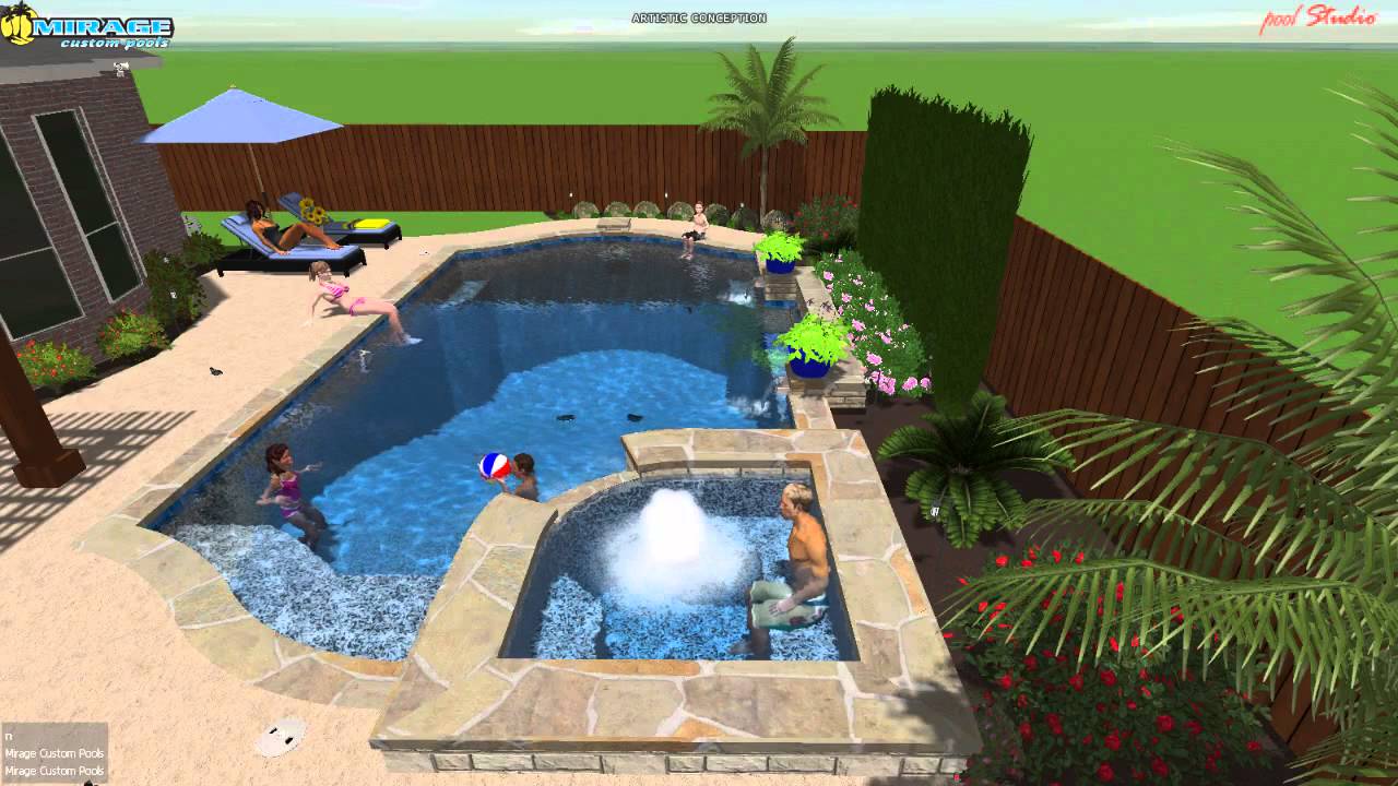 Mirage Custom Pools Eldorado Fairways at The Trail Frisco, TX