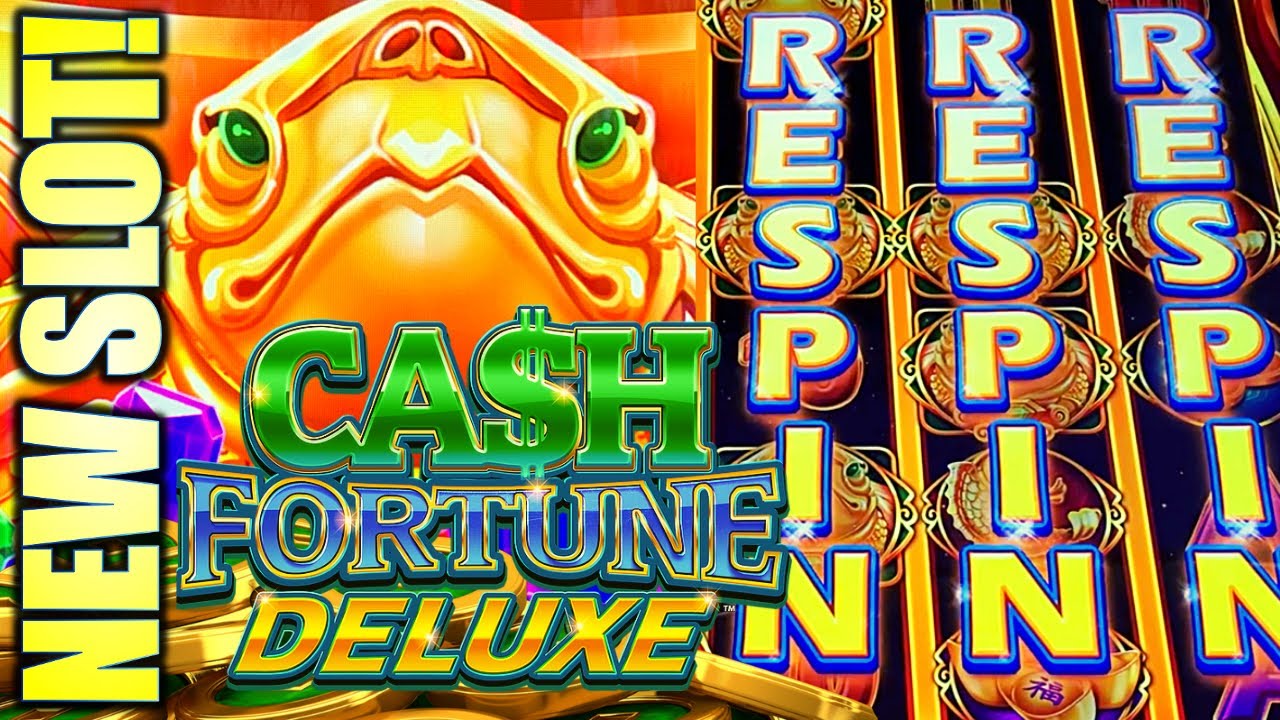★NEW SLOT! RESPIN ACTION!★ CASH FORTUNE DELUXE (TURTLE EDITION) Slot Machine (Aristocrat Gaming)