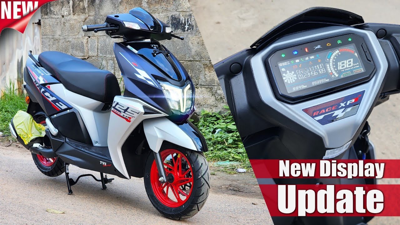 2025 TVS Ntorq 125 Race XP, New Display & New Colour, GST2.0 On Road Price