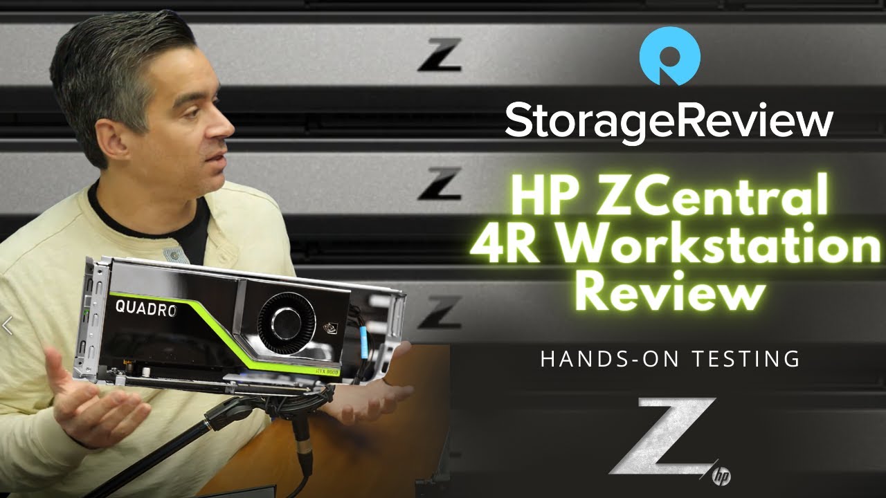 HP ZCentral 4R Workstation ft. Nvidia Quadro RTX 8000!