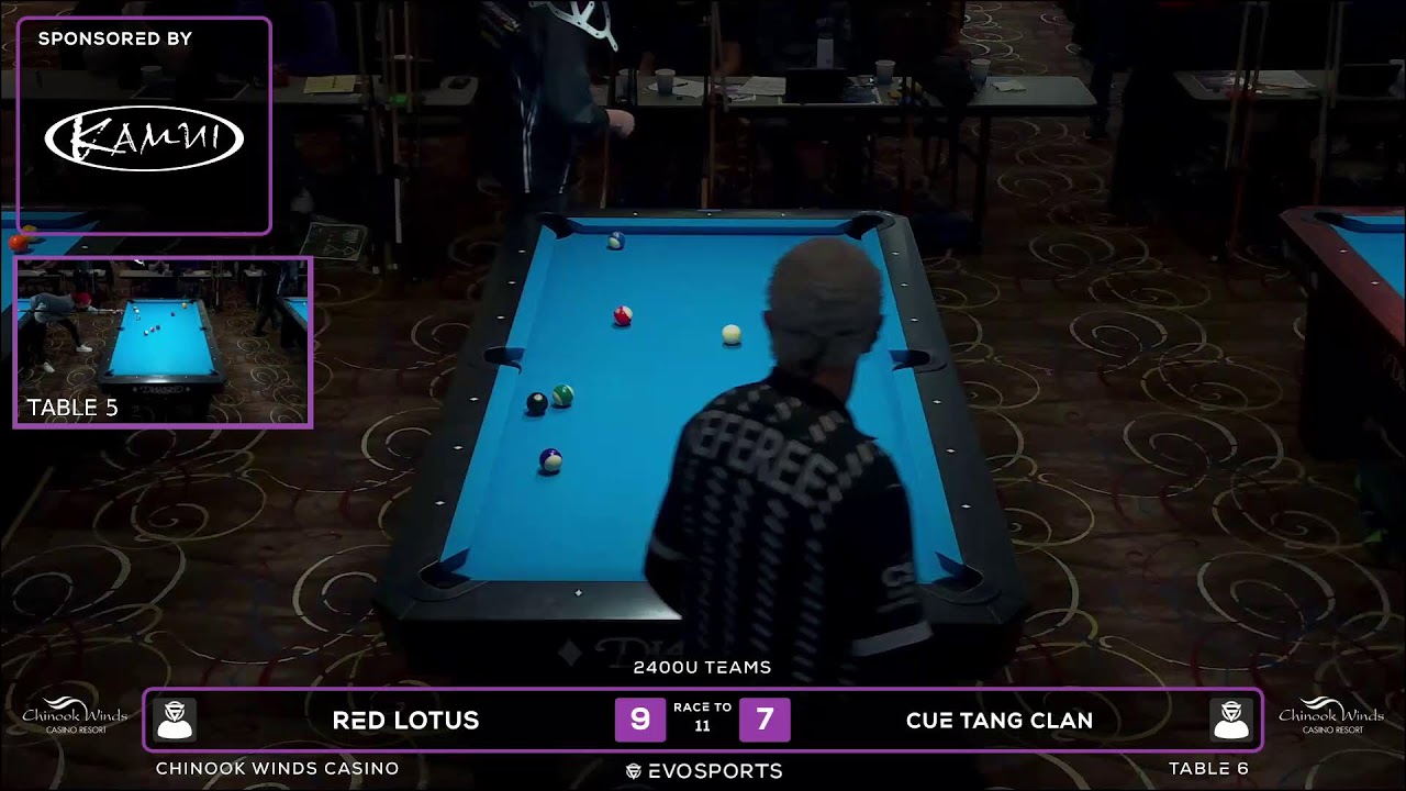 RED LOTUS vs CUE TANG CLAN - WBCA 8 BALL 2026 - TABLE 6 | EvoSports