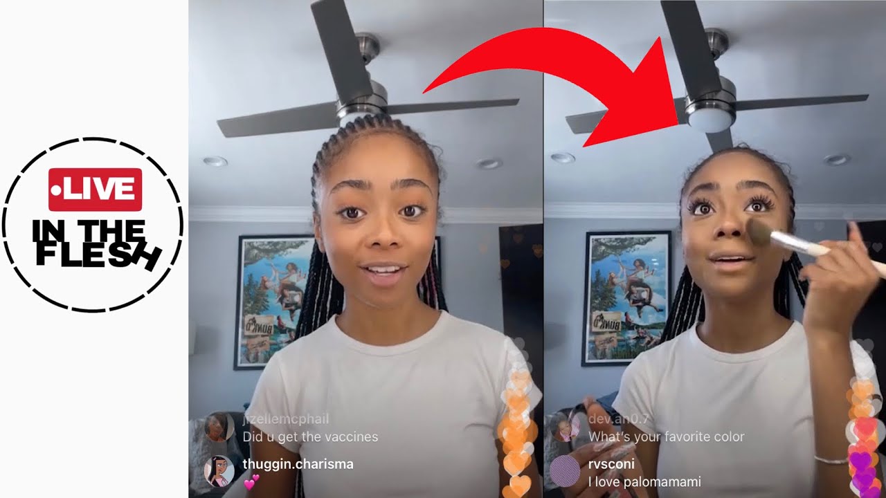 SKAI JACKSON’S MAKEUP TUTORIAL + QnA! | LITF